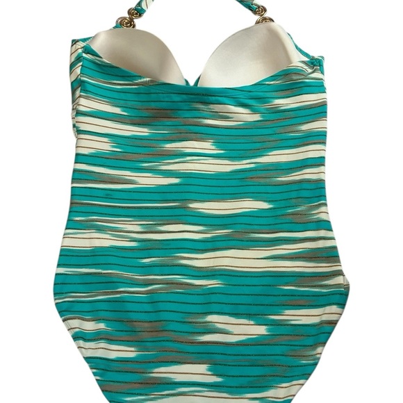 CoCo Reef 38DD One Piece Striped Swimsuit - Picture 7 of 13